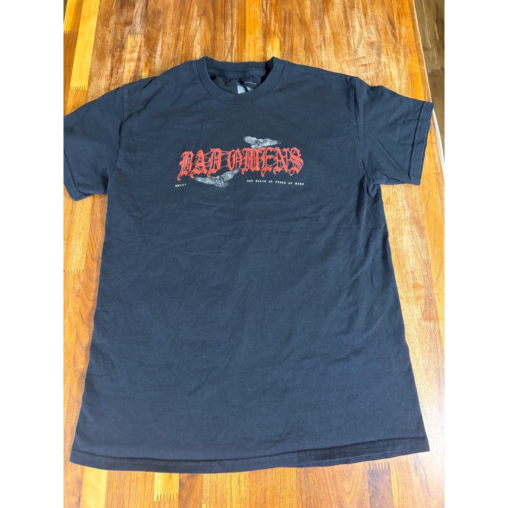 Bad Omens The Death of Peace of Mind Band T-Shirt Sumerian Records Black Medium